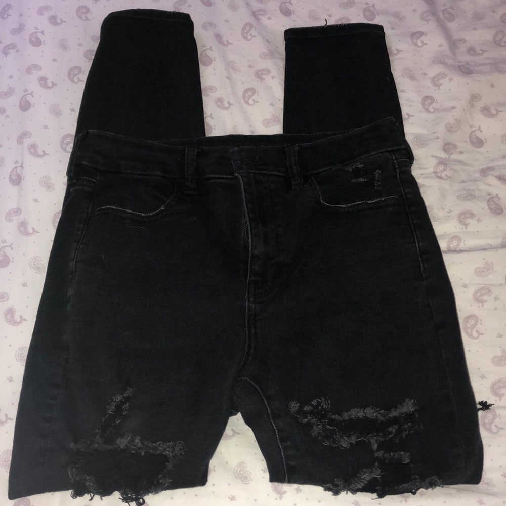 American Eagle hi rise jeans